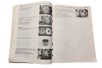 OEM Suzuki 99011-43D52-03A Owner's Service Manual RM125