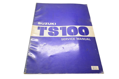 OEM Suzuki SR-2551 E-03 TS100 Service Manual