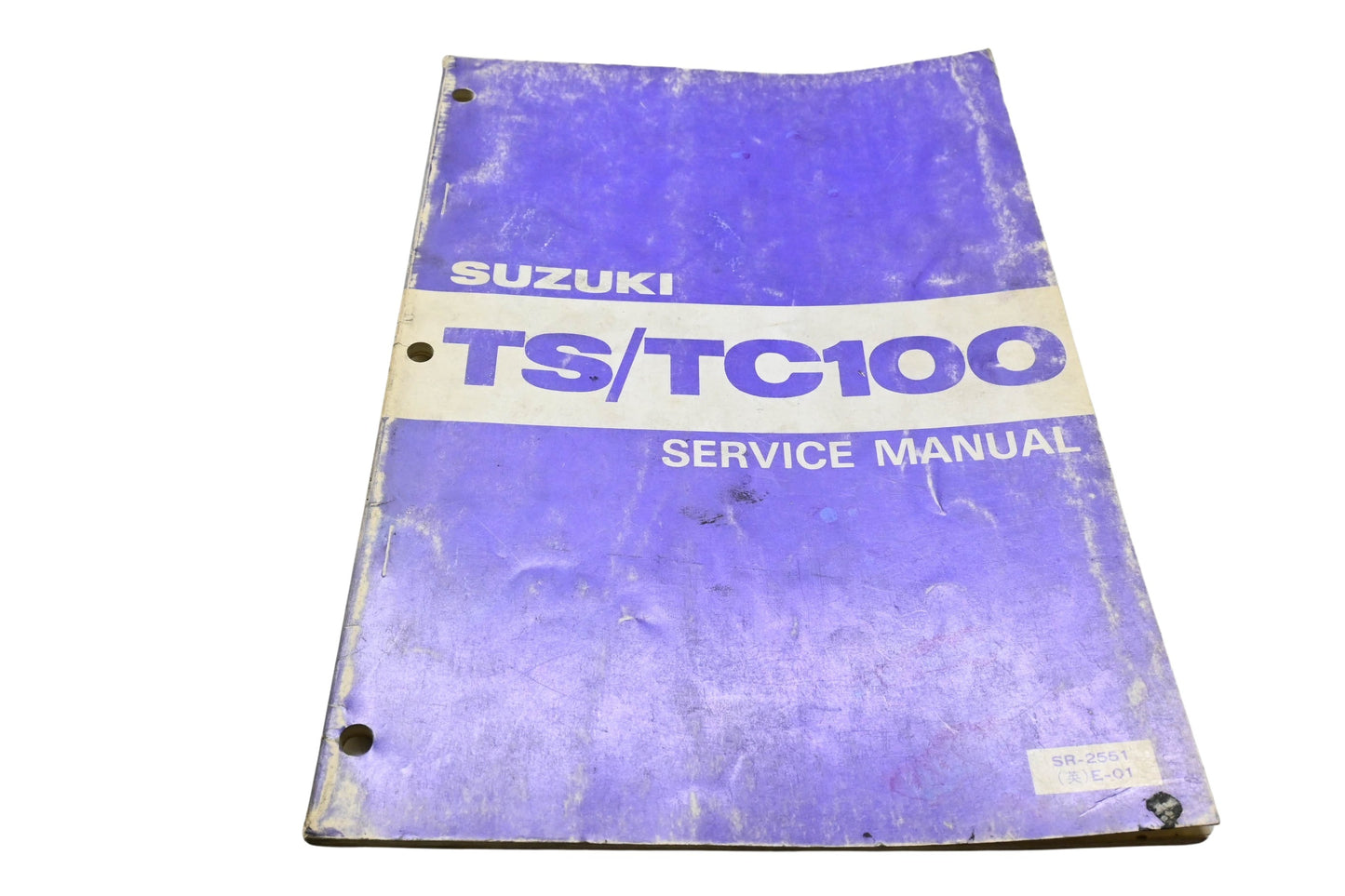OEM Suzuki SR-2551 E-01 TS/TC100 Service Manual
