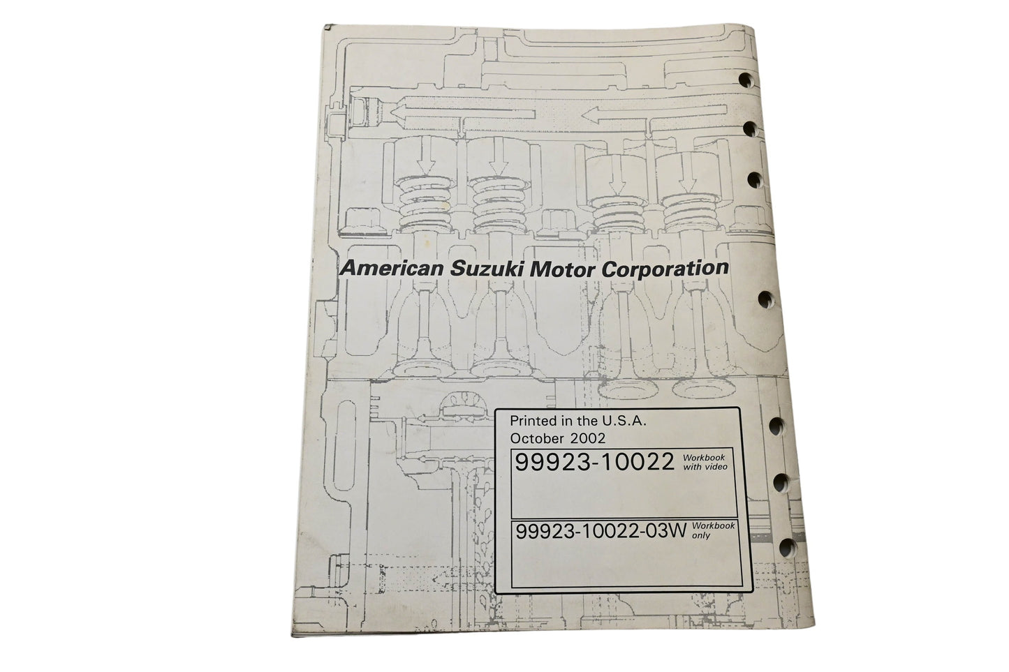 OEM Suzuki 99923-10022-03W Performance Troubleshooting Part Two Manual