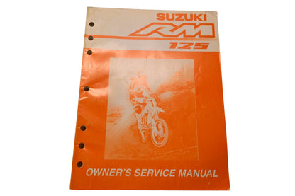 OEM Suzuki 99011-36F53-03A RM125 Owner's Service Manual