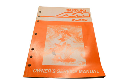 OEM Suzuki 99011-36F52-03A RM125 Owner's Service Manual May 2002