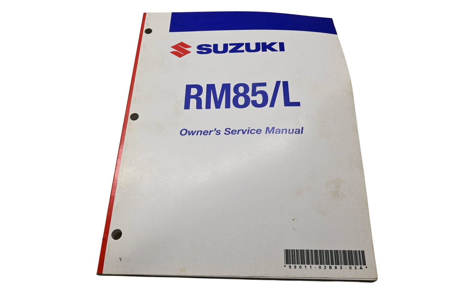OEM Suzuki 99011-02B83-03A RM85/L Owner's Service Manual 2007