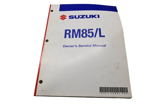 OEM Suzuki 99011-02B83-03A RM85/L Owner's Service Manual 2007