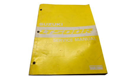 OEM Suzuki 99500-24014-01E LT500R Service Manual 1990