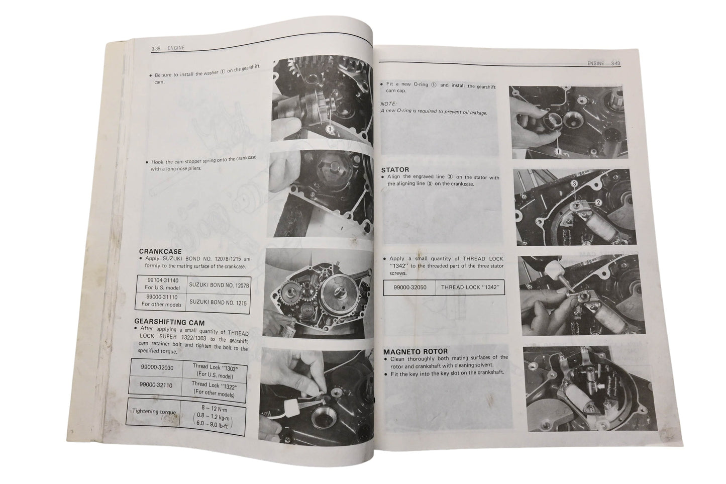 OEM Suzuki 99500-24014-01E LT500R Service Manual 1990
