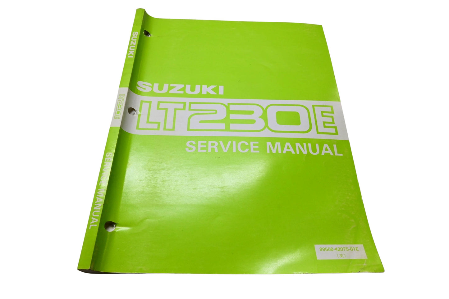 OEM Suzuki 99500-42075-01E LT230E Service Manual