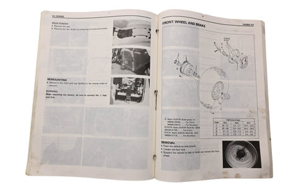 OEM Suzuki 99500-41095-01E LT160E Service Manual