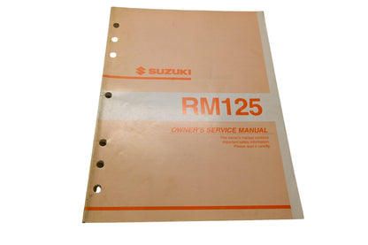 OEM Suzuki 99011-36F51-03A RM125 Owner's Service Manual
