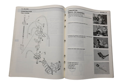 OEM Suzuki 99011-36F51-03A RM125 Owner's Service Manual