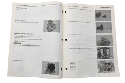 OEM Suzuki 99501-42180-01E LT-F250/250F Supplementary Service Manual