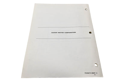 OEM Suzuki 99501-42180-01E LT-F250/250F Supplementary Service Manual