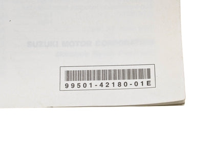 OEM Suzuki 99501-42180-01E LT-F250/250F Supplementary Service Manual