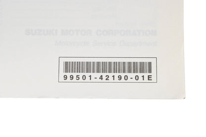 OEM Suzuki 99501-42190-01E LT-F300/300F Supplementary Service Manual