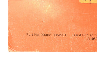 OEM Kawasaki 99963-0052-01 Portable Generator Service Manual KG4000A KG4000AS KG5000A KG5000AS