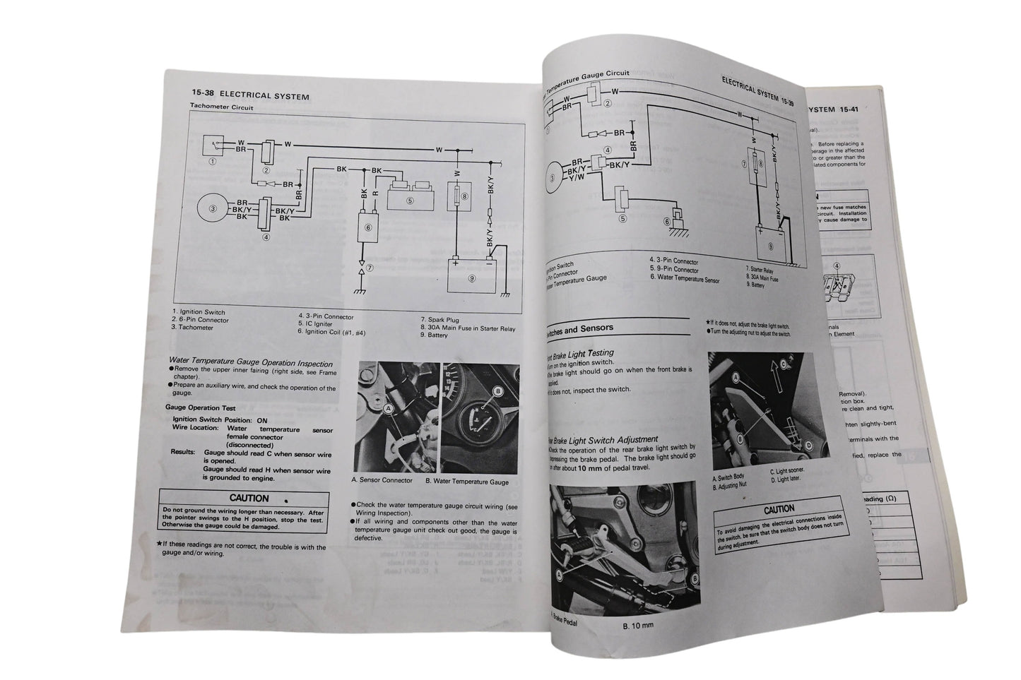 OEM Kawasaki 99924-1128-02 Motorcycle Service Manual Ninja ZX-6 ZZ-R600 ZZ-R500