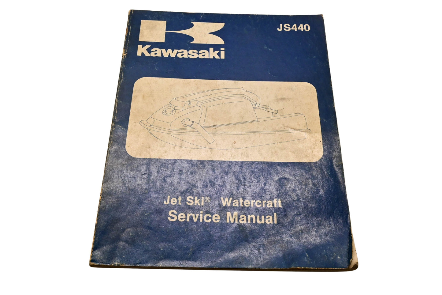 OEM Kawasaki 99963-0054-01 JS440 Jet Ski Watercraft Service Manual 1983