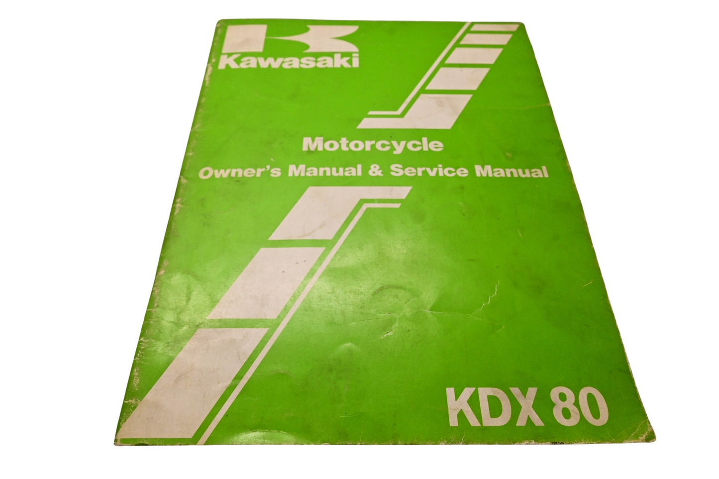 OEM Kawasaki 99920-1293-01 Motorcycle Owner's Manual Service Manual KDX 80