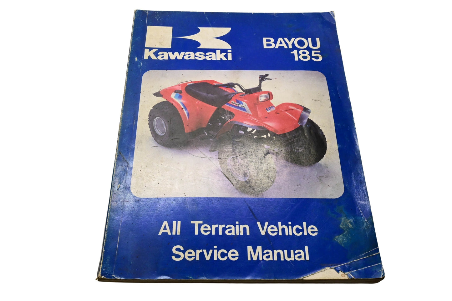 OEM Kawasaki 99924-1058-01 Bayou 185 All Terrain Vehicle Service Manual