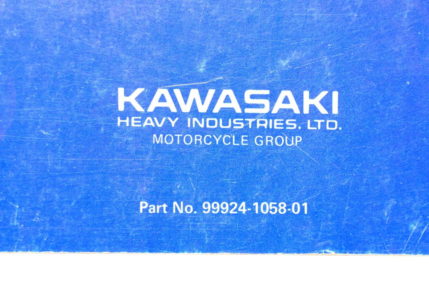 OEM Kawasaki 99924-1058-01 Bayou 185 All Terrain Vehicle Service Manual