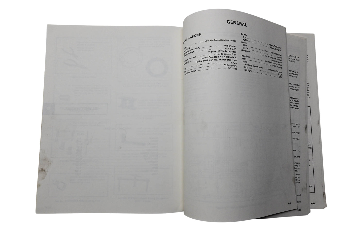 OEM Harley-Davidson 99484-78 Service Manual 1970 to 1978 Sportster XL/XLH/XLCH/XLT-1000