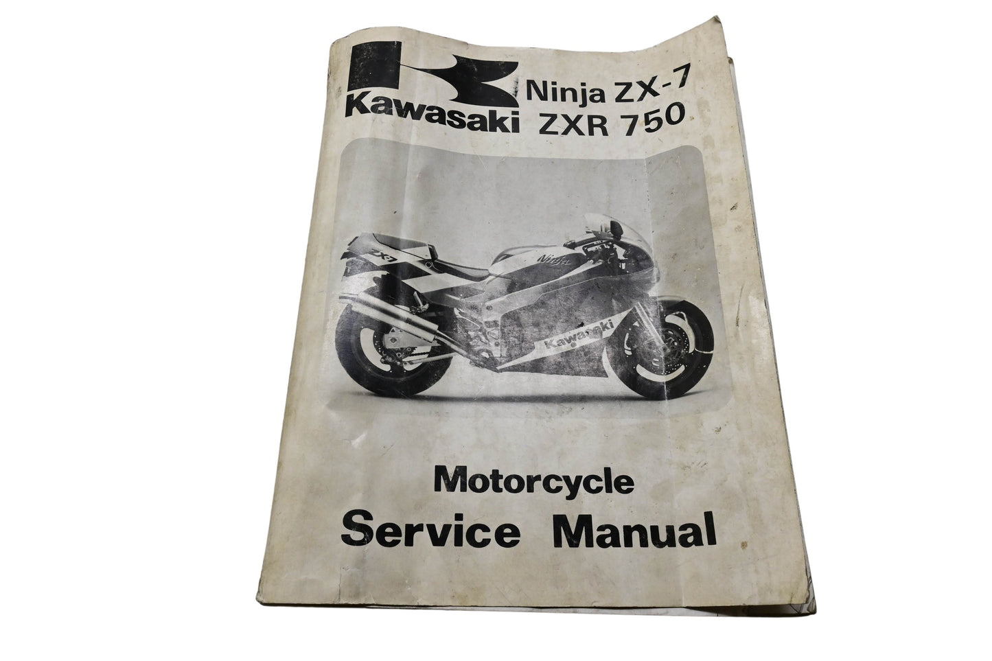 OEM Kawasaki 99924-1112-01 Ninja ZX-7 ZXR750 Motorcycle Service Manual