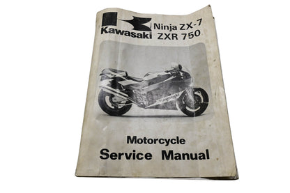 OEM Kawasaki 99924-1112-01 Ninja ZX-7 ZXR750 Motorcycle Service Manual