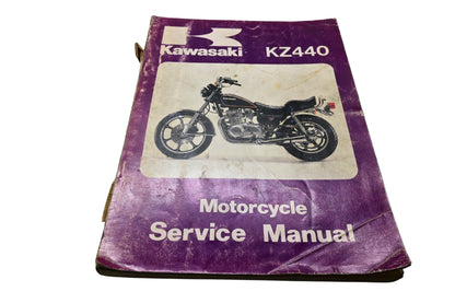 OEM Kawasaki 99924-1022-03 KZ440 Motorcycle Service Manual