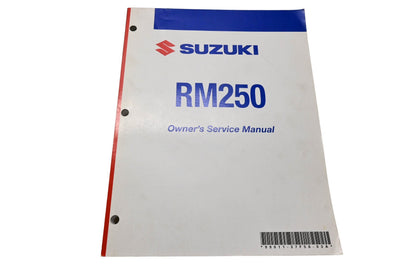 OEM Suzuki 99011-37F56-03A RM250 Owner's Service Manual 2006