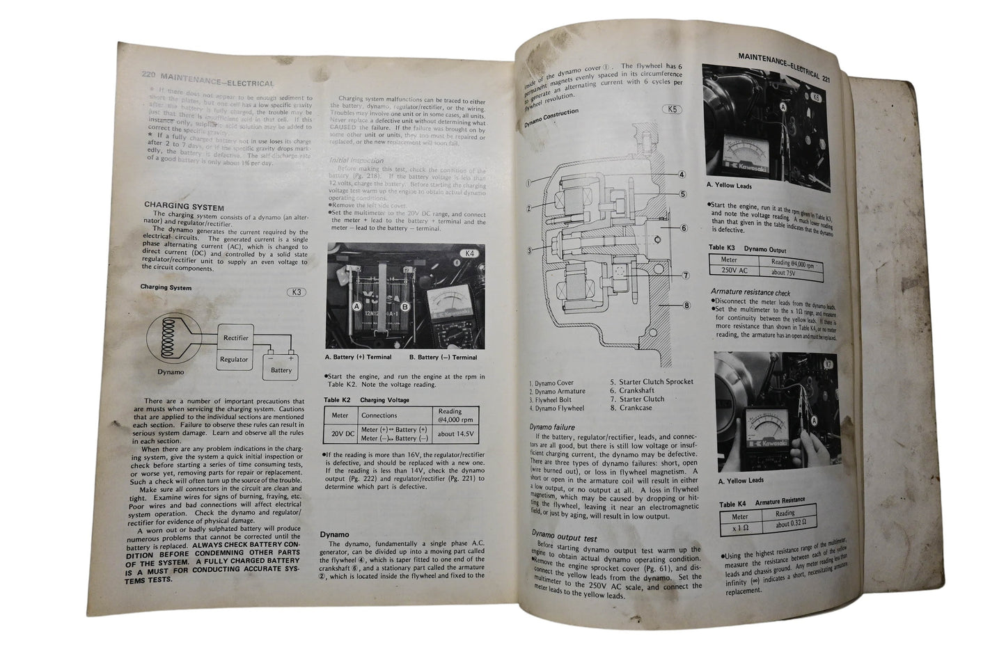 OEM Kawasaki 99924-1003-01 KZ400 Motorcycle Service Manual