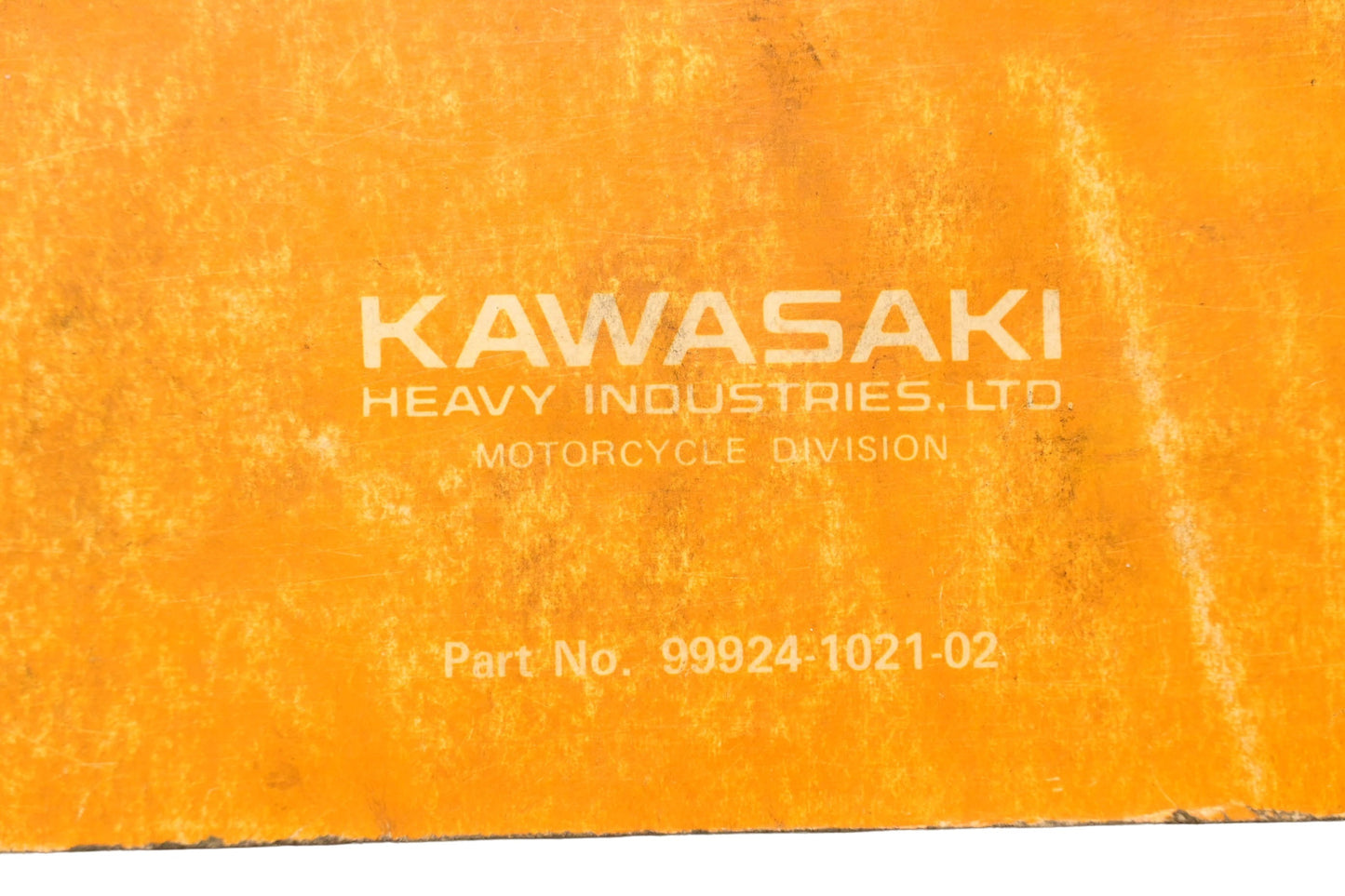 OEM Kawasaki 99924-1021-02 KZ750 Motorcycle Service Manual
