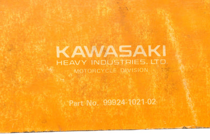 OEM Kawasaki 99924-1021-02 KZ750 Motorcycle Service Manual