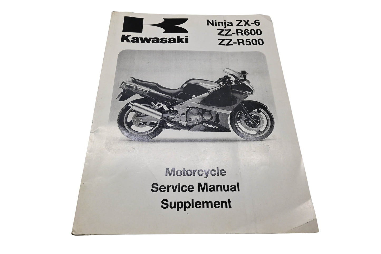 OEM Kawasaki 99924-1161-56 Ninja ZX-6 ZZ-R600 ZZ-R500 Motorcycle Service Manual