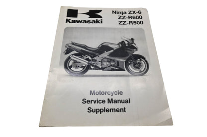 OEM Kawasaki 99924-1161-56 Ninja ZX-6 ZZ-R600 ZZ-R500 Motorcycle Service Manual