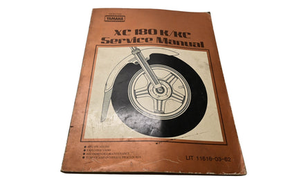 OEM Yamaha LIT 11616-03-62, 11616-03-62 XC 180K/KC Service Manual