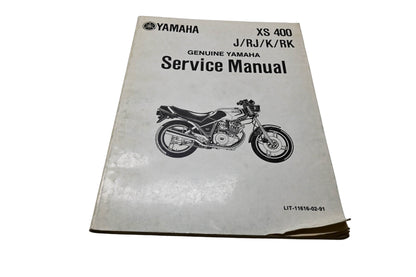 OEM Yamaha LIT-11616-02-91 XS400 J/RJ/K/RK Genuine Yamaha Service Manual