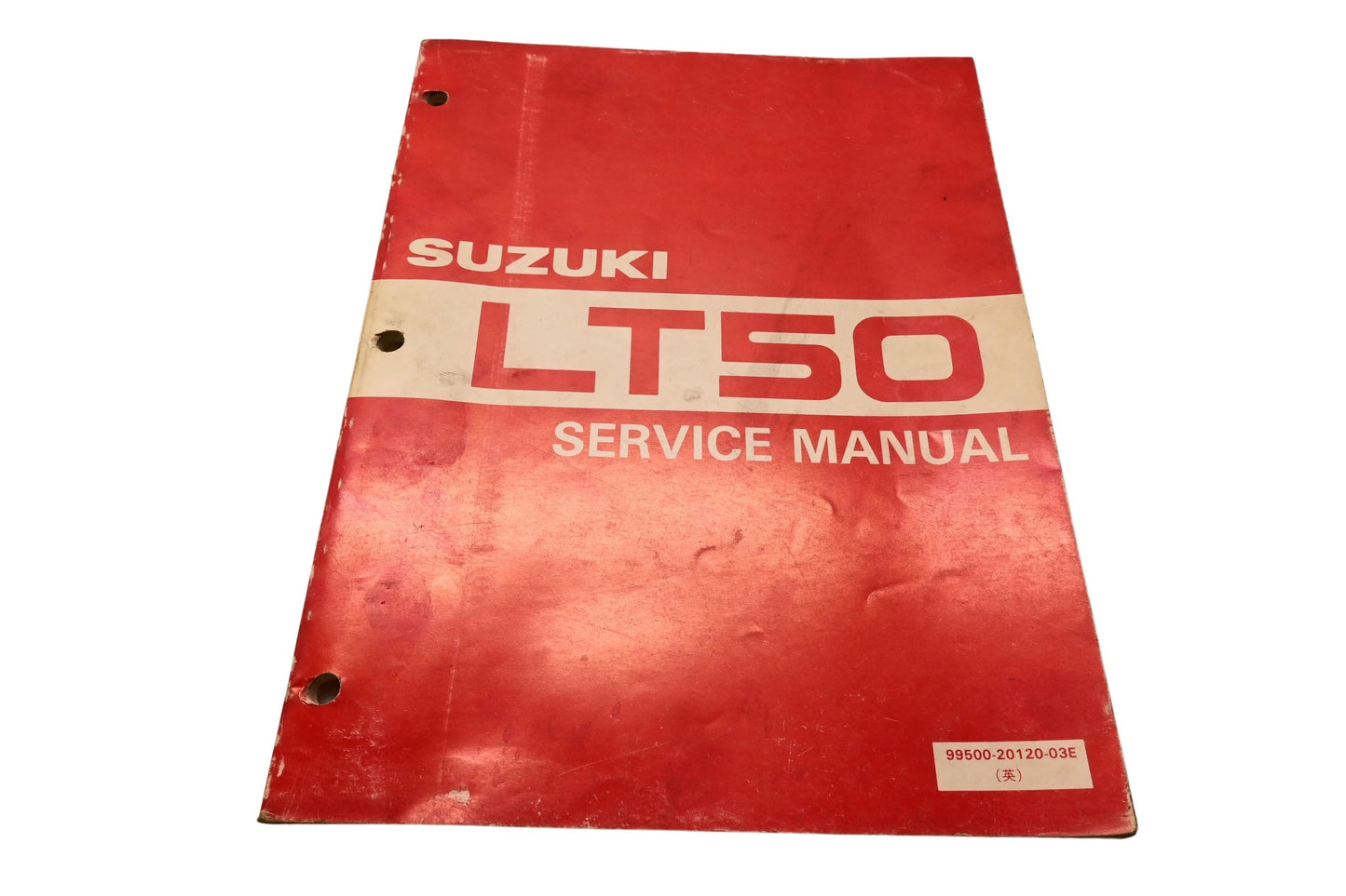 OEM Suzuki 99500-20120-03E LT50 Service Manual