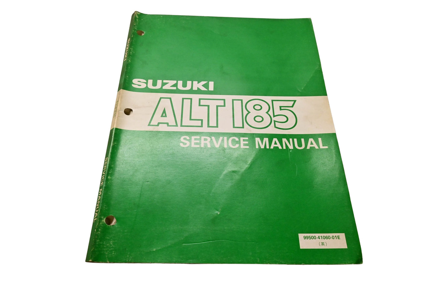 OEM Suzuki 99500-41060-01E ALT185 Service Manual