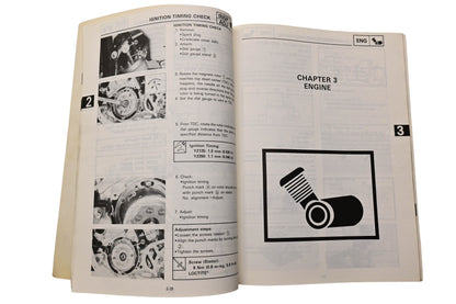 OEM Yamaha LIT-11626-06-93 YZ125W/250W Owner's Service Manual