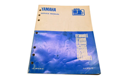 OEM Yamaha LIT-19616-00-23 Service Manual EF3800(E) EF5000E EF6000E YG300S YG400D YG500D YG600D(E)