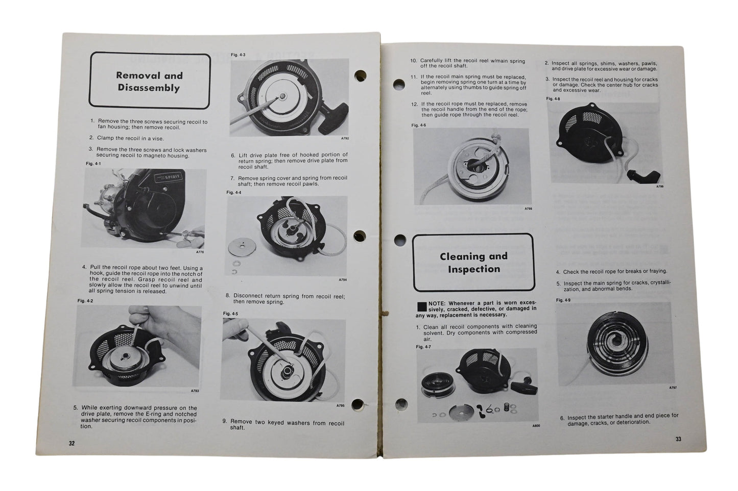 OEM Arctic Cat 0153-259 Kitty Cat Service Manual '77 '78 '79
