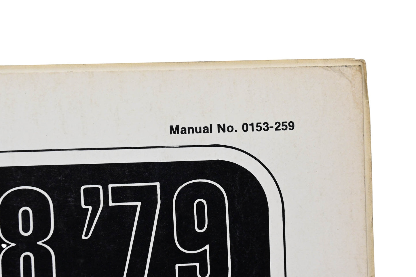 OEM Arctic Cat 0153-259 Kitty Cat Service Manual '77 '78 '79