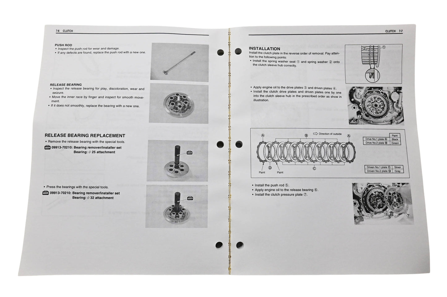 OEM Suzuki 99011-35G51-03A RM-Z450 Owner's Service Manual
