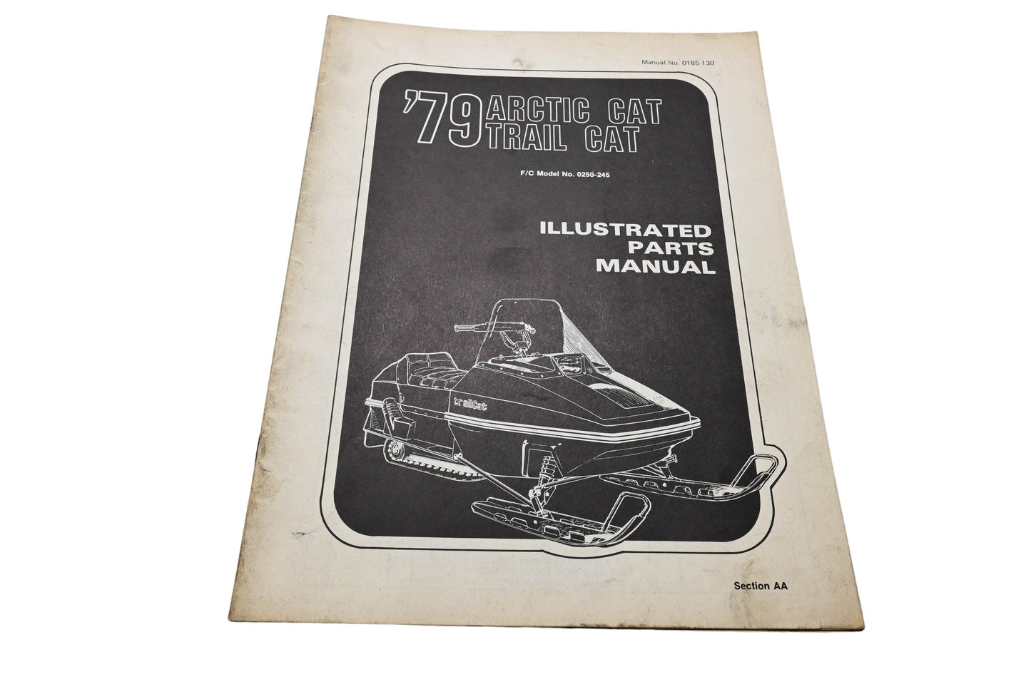 OEM Arctic Cat 0185-130 Trail Cat '79 Illustrated Parts Manual
