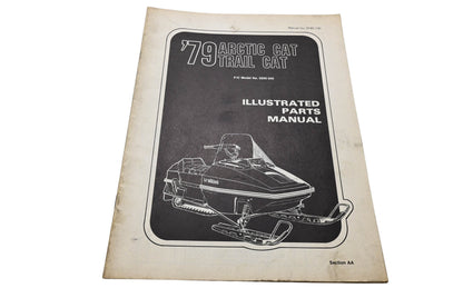 OEM Arctic Cat 0185-130 Trail Cat '79 Illustrated Parts Manual
