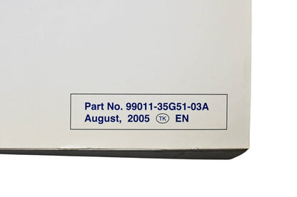 OEM Suzuki 99011-35G51-03A RM-Z450 Owner's Service Manual