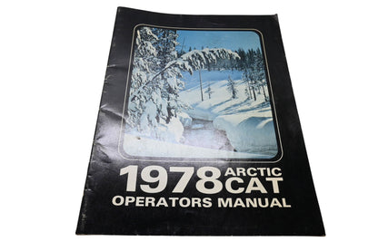 OEM Arctic Cat 2254-101 1978 Arctic Cat Operators Manual