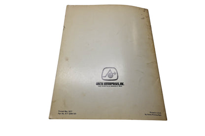 OEM Arctic Cat 2254-101 1978 Arctic Cat Operators Manual