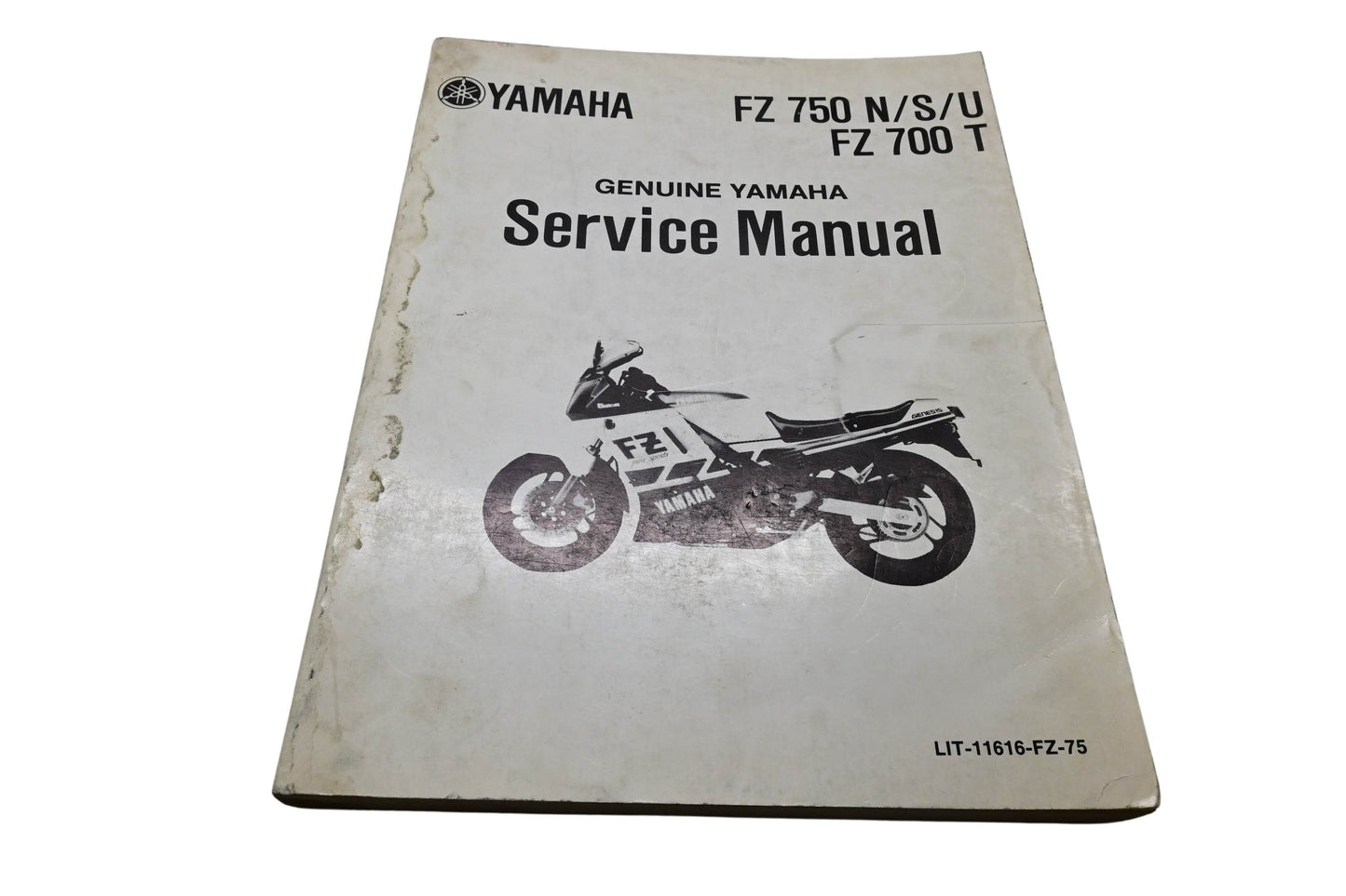 OEM Yamaha LIT-11616-FZ-75 FZ 750 N/S/U FZ 700 T Genuine Yamaha Service Manual
