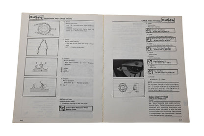 OEM Yamaha LIT-11616-FZ-75 FZ 750 N/S/U FZ 700 T Genuine Yamaha Service Manual